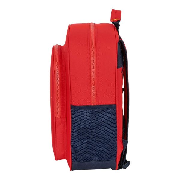 School Bag RFEF Red Blue (32 x 38 x 12 cm) on Sale