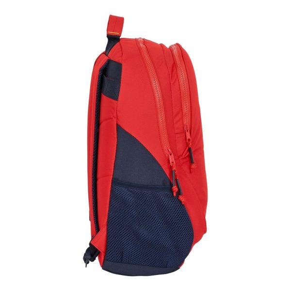 School Bag RFEF Red Blue (32 x 44 x 16 cm) Fashion