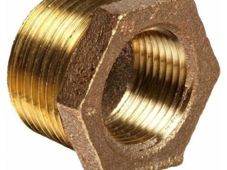 1  x 1 2  Brass Hex Bushing (Lead Free) Online Hot Sale