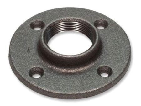 1-1 4  Black Iron Floor Flange For Cheap