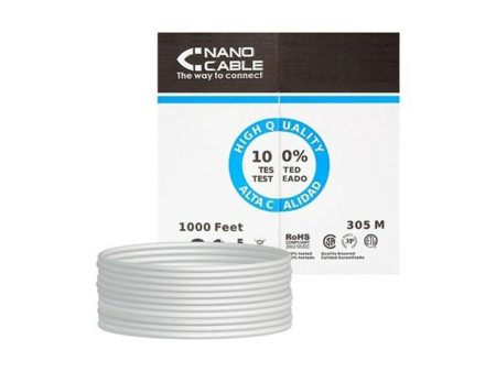 UTP Category 5e Rigid Network Cable NANOCABLE ANEAHE0087 305 m For Discount