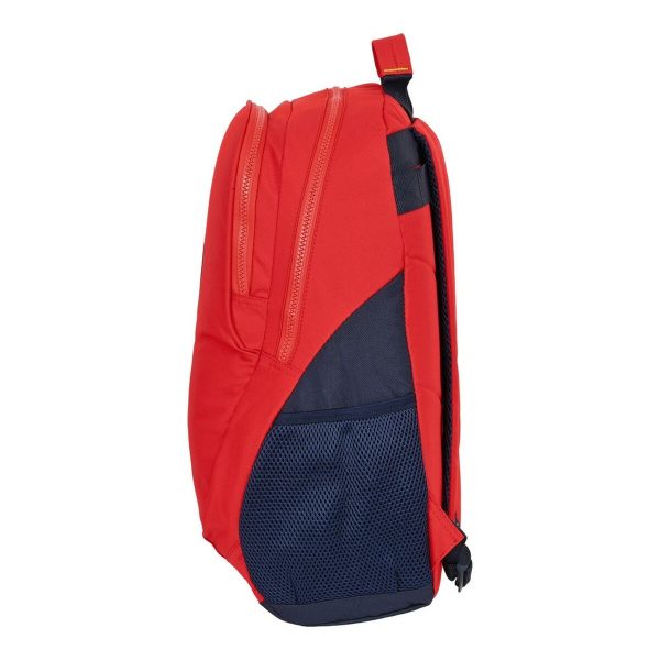 School Bag RFEF Red Blue (32 x 44 x 16 cm) Fashion