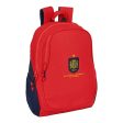 School Bag RFEF Red Blue (32 x 44 x 16 cm) Fashion