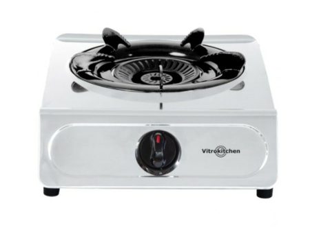 gas stove Vitrokitchen 160IB Steel Stainless steel Fashion