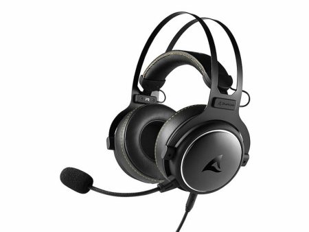 Headphones with Microphone Sharkoon 4044951032105 Black Online Sale