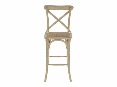 Stool DKD Home Decor Wood Plastic 48 x 55 x 116 cm Online Hot Sale