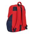 School Bag RFEF Red Blue (32 x 44 x 16 cm) Fashion