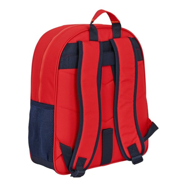 School Bag RFEF Red Blue (32 x 38 x 12 cm) on Sale