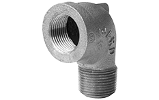 1-1 4  x 1  Galvanized 90° Street Elbow For Discount