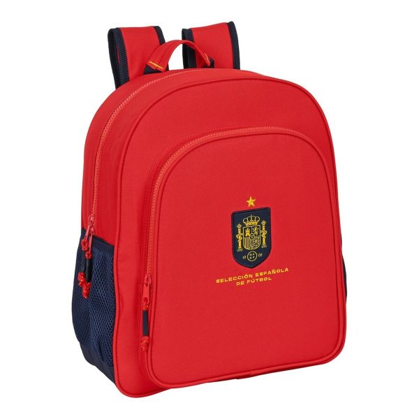 School Bag RFEF Red Blue (32 x 38 x 12 cm) on Sale