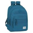 School Bag BlackFit8 Egeo Blue (32 x 42 x 15 cm) Online now