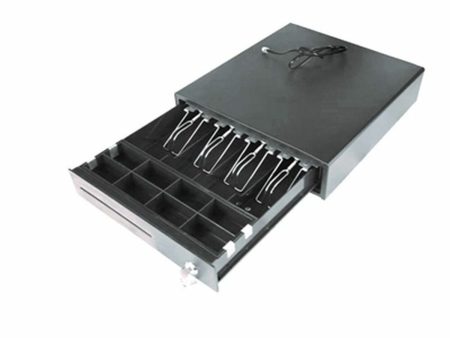 Cash Register Drawer iggual IRON-15 Black Discount