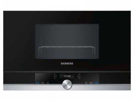 Built-in microwave Siemens AG BE634LGS1 21 L 900W 900 W Black Black Grey 21 L Hot on Sale