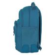 School Bag BlackFit8 Egeo Blue (32 x 42 x 15 cm) Online now