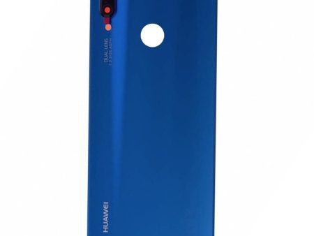 For Huawei P20 Lite Replacement Rear Battery Cover Inc Lens with Adhesive (Klein Blue) For Discount