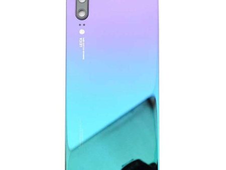 For Huawei P20 Replacement Rear Battery Cover Inc Lens with Adhesive (Twilight) on Sale