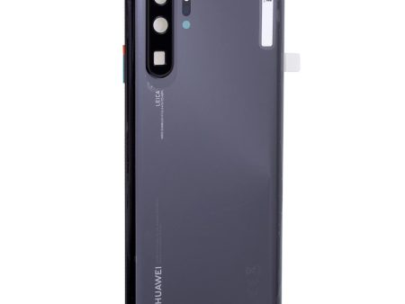 For Huawei P30 Pro Replacement Rear Battery Cover Inc Lens with Adhesive (Black) Online